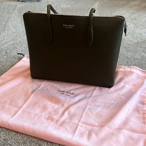 Kate Spade army green tote